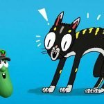 Why are cats scared of cucumbers